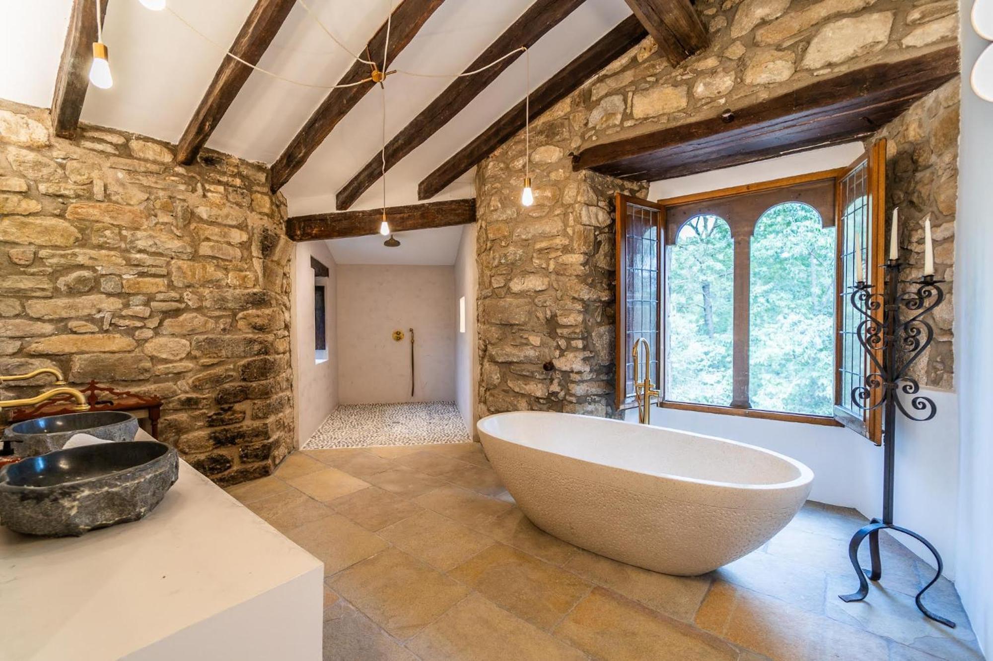 Castell In Girona Βίλα Sant Miquel de Campmajor Εξωτερικό φωτογραφία